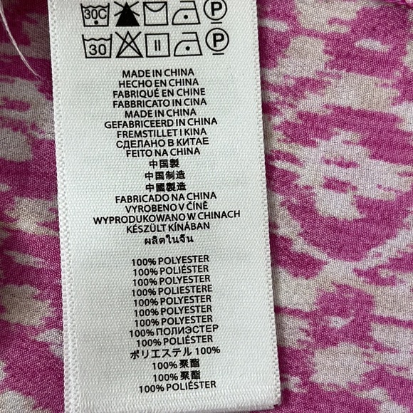 Michael Kors pink printed mini romper playsuit Small - Picture 10 of 12